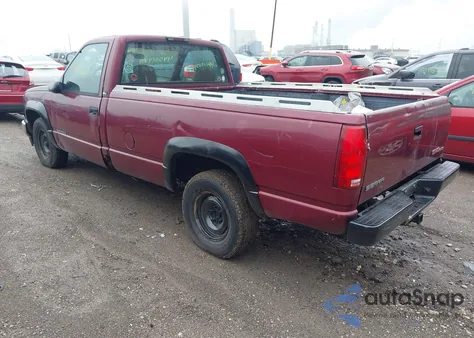 1996 GMC Sierra C1500 из США, поврежденный, VIN 1GTEC14W8TZ530198